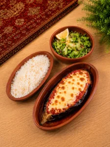 Karnıyarık-Cheese-Stuffed-Eggplant Vegetarian Option